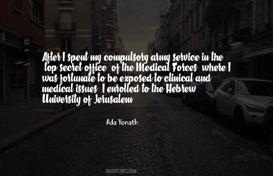 Ada Yonath Quotes #473294