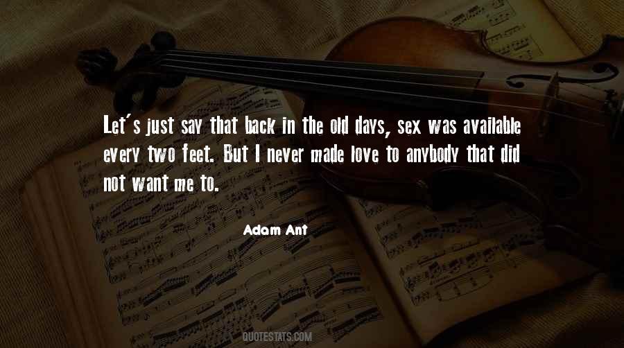 Adam Ant Quotes #600189