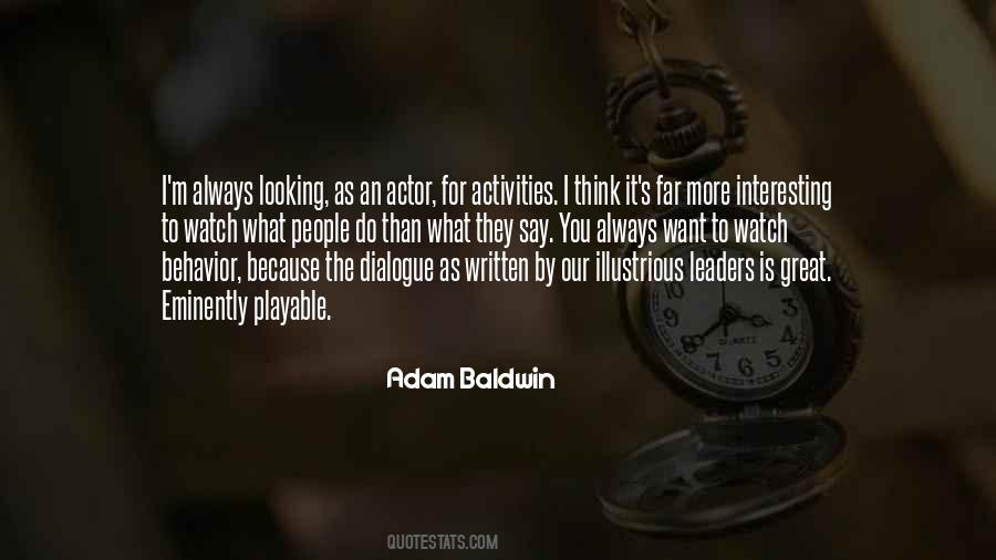 Adam Baldwin Quotes #1705150