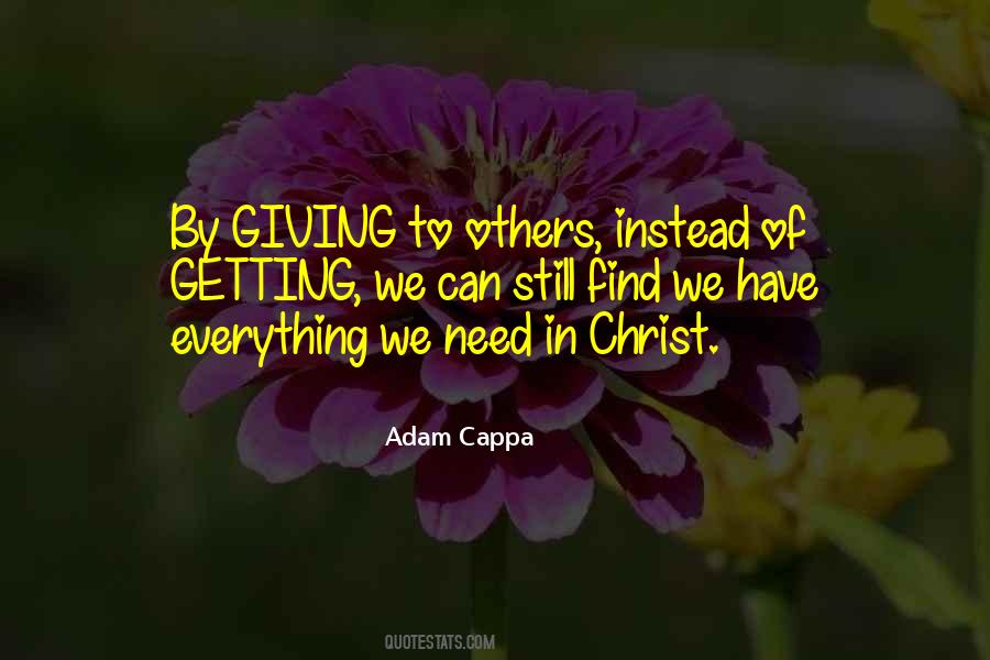 Adam Cappa Quotes #340381