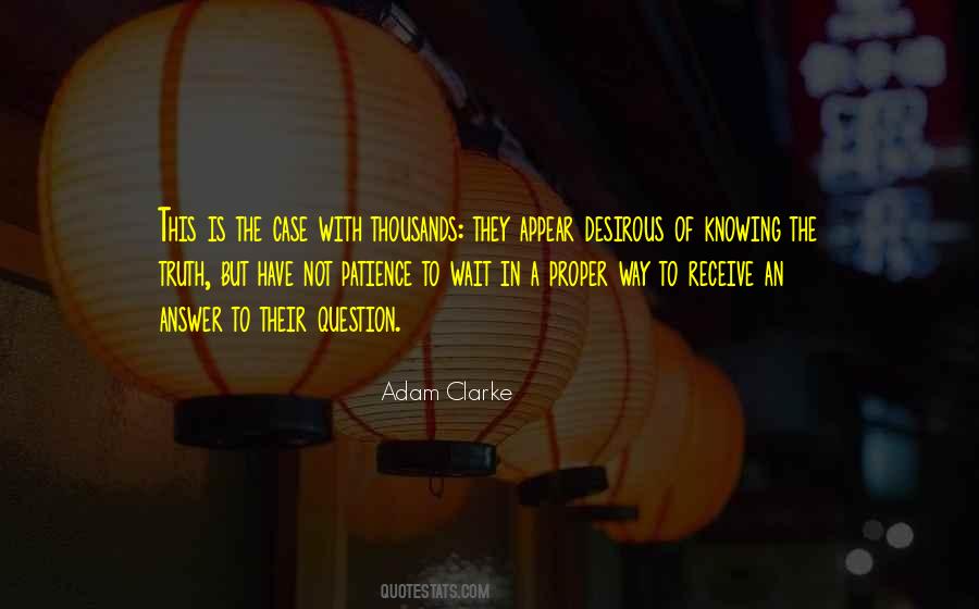 Adam Clarke Quotes #1346613