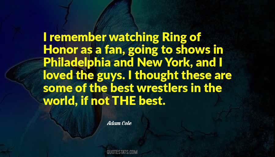 Adam Cole Quotes #246262