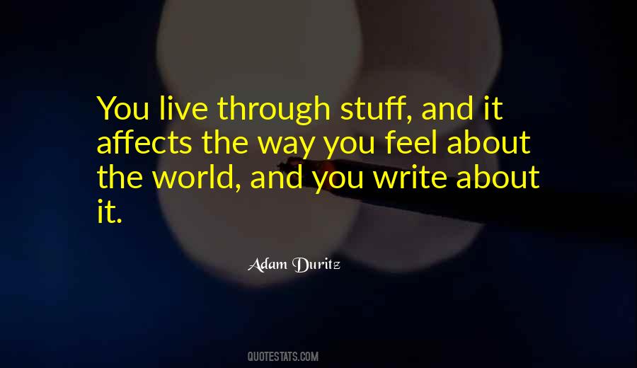 Adam Duritz Quotes #156772