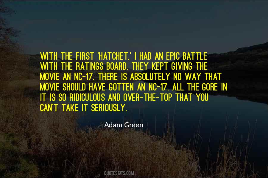 Adam Green Quotes #119908