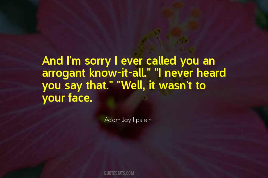 Adam Jay Epstein Quotes #1638539