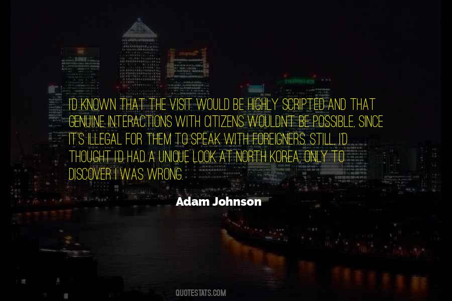 Adam Johnson Quotes #1871842