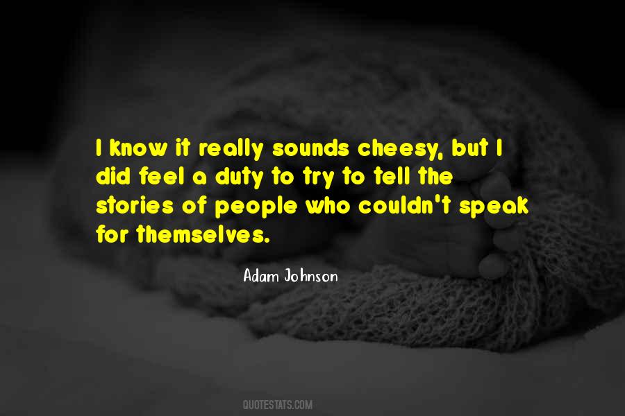 Adam Johnson Quotes #572820