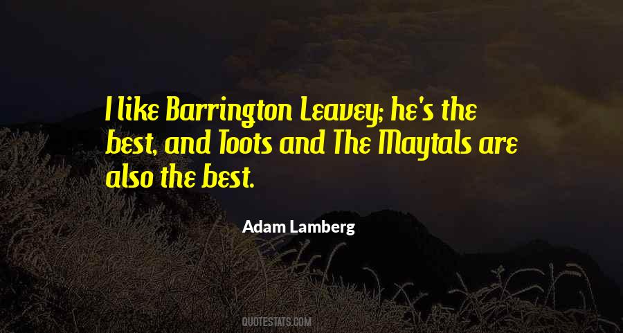 Adam Lamberg Quotes #1627976