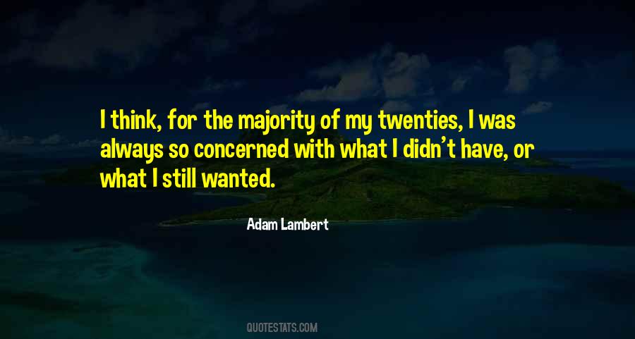 Adam Lambert Quotes #1040533