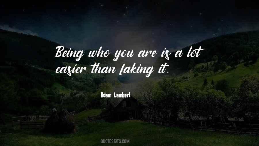Adam Lambert Quotes #1452846