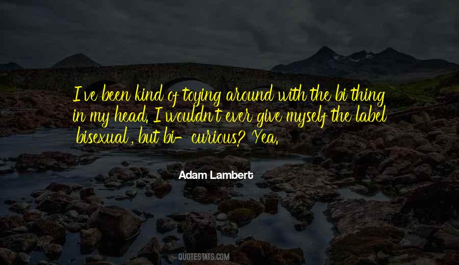 Adam Lambert Quotes #799795