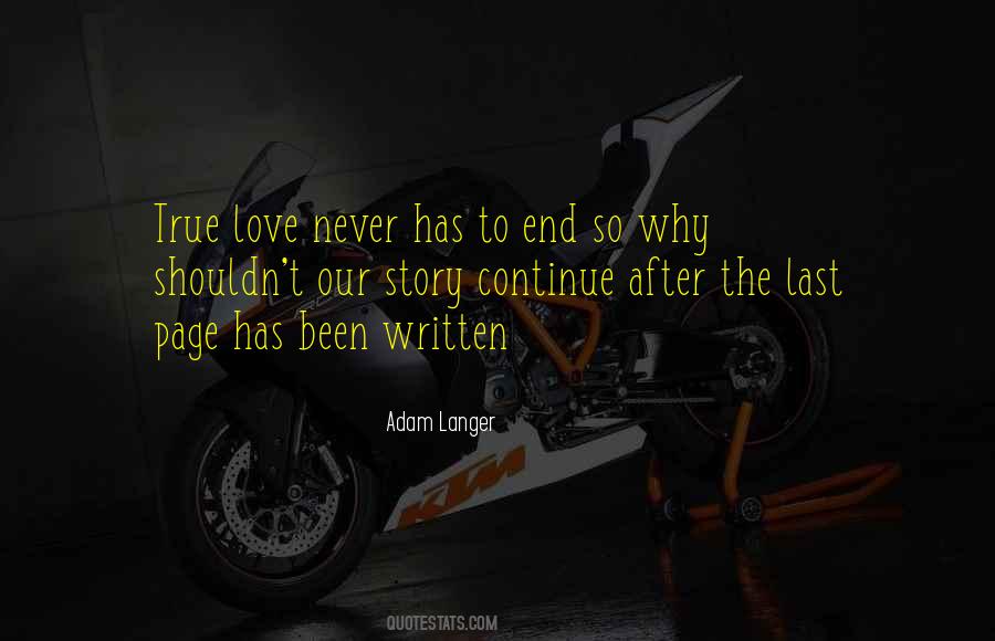 Adam Langer Quotes #1359733