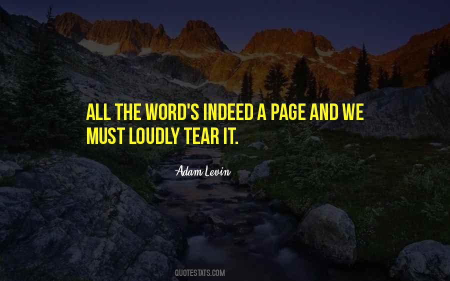 Adam Levin Quotes #550432