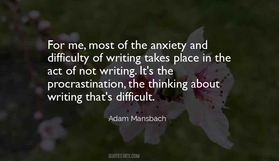 Adam Mansbach Quotes #1205095