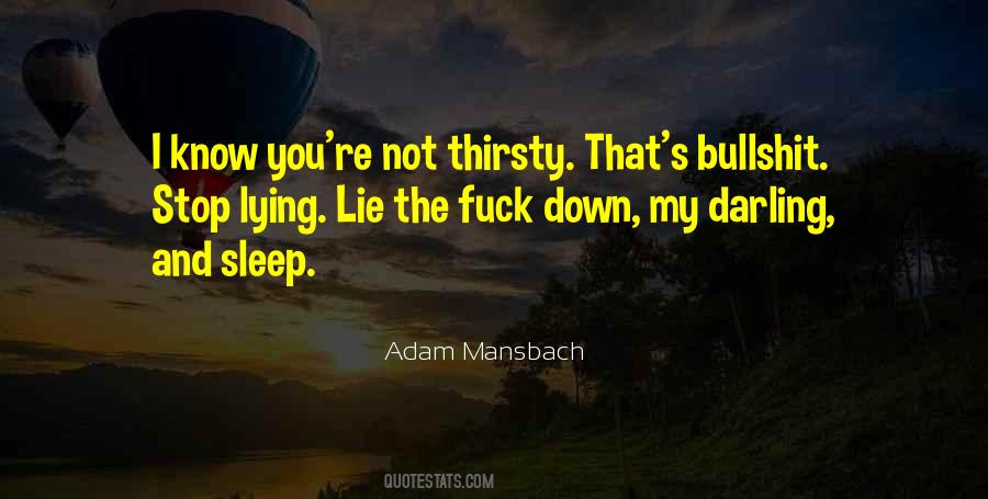 Adam Mansbach Quotes #44728