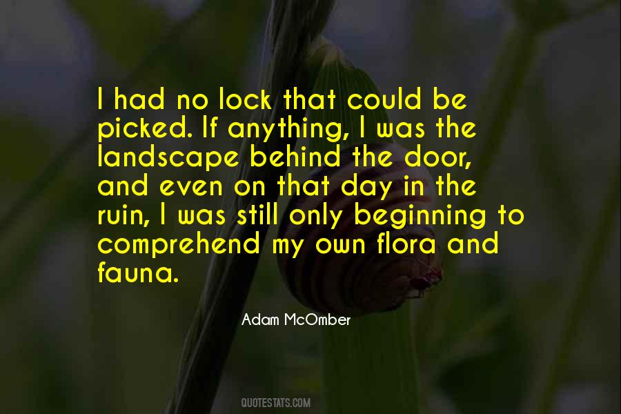 Adam McOmber Quotes #1534006