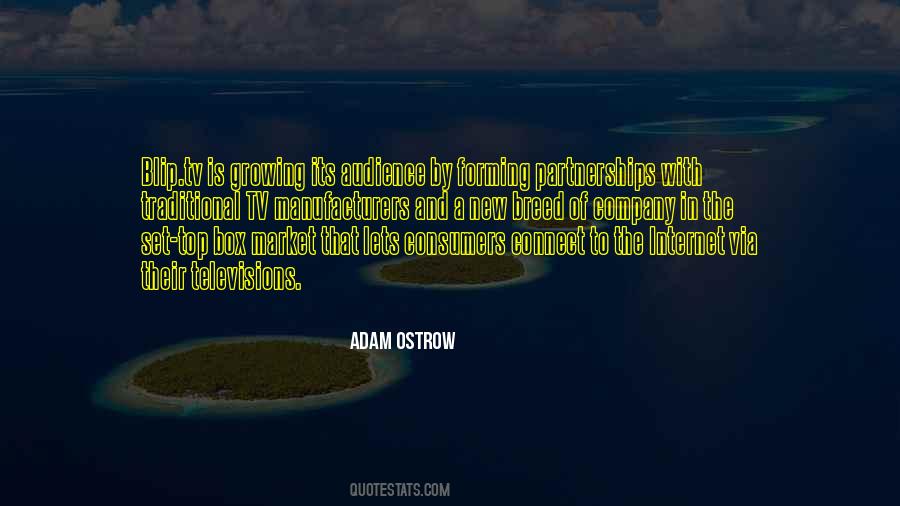 Adam Ostrow Quotes #1425934