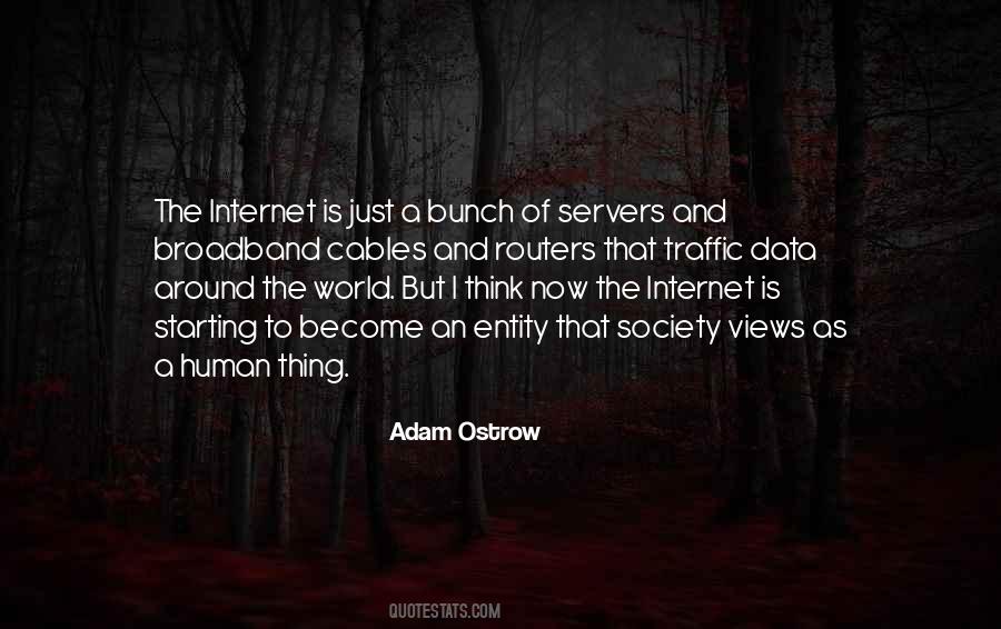 Adam Ostrow Quotes #314037