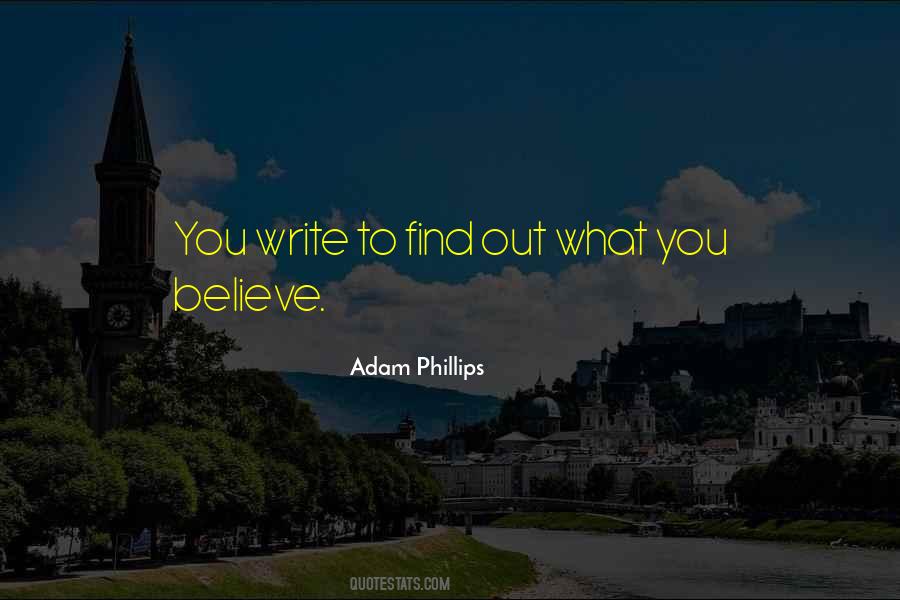 Adam Phillips Quotes #1239940