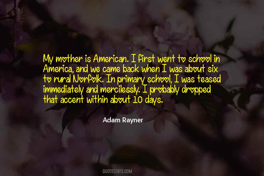 Adam Rayner Quotes #890619