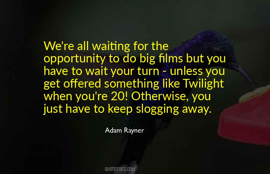 Adam Rayner Quotes #919023