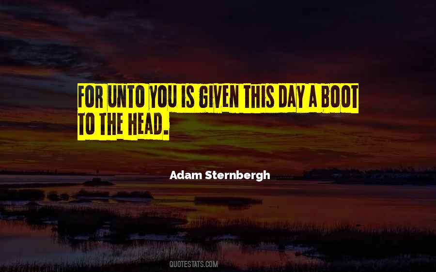 Adam Sternbergh Quotes #448849