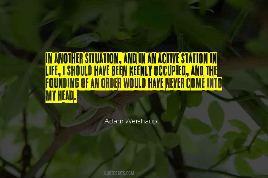 Adam Weishaupt Quotes #1253640