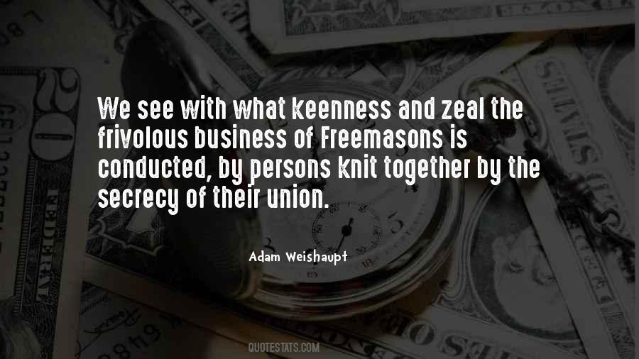 Adam Weishaupt Quotes #779391
