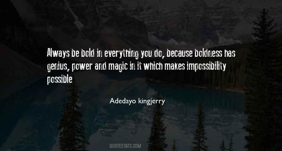 Adedayo Kingjerry Quotes #1127175