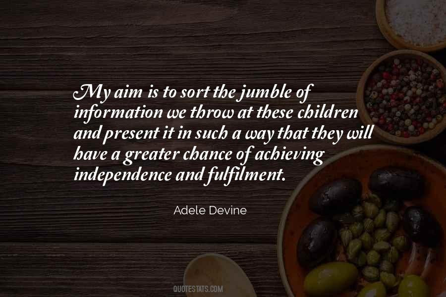 Adele Devine Quotes #1197937