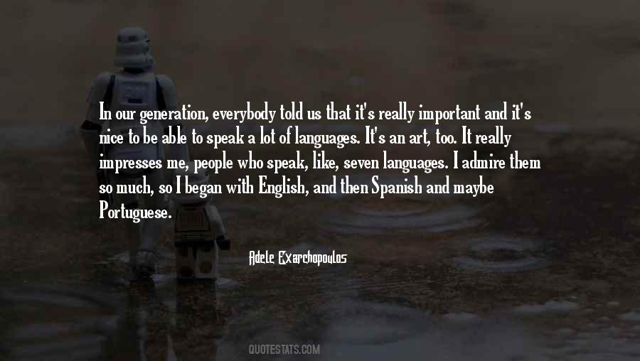 Adele Exarchopoulos Quotes #619360
