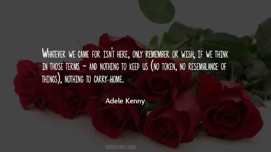 Adele Kenny Quotes #268330