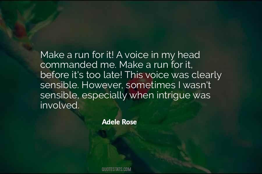 Adele Rose Quotes #1580732