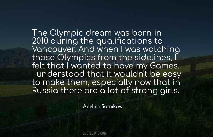 Adelina Sotnikova Quotes #2749