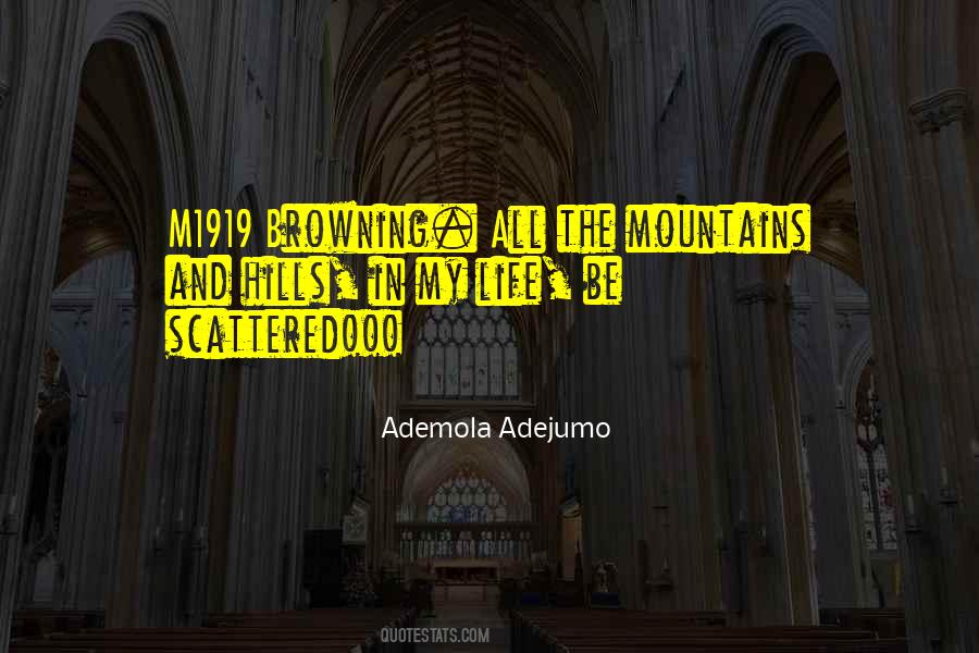 Ademola Adejumo Quotes #330096