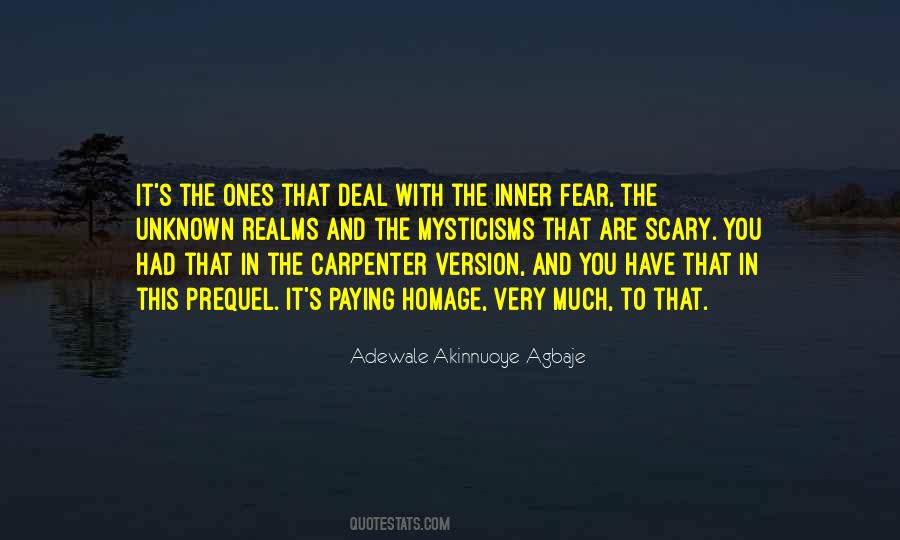 Adewale Akinnuoye-Agbaje Quotes #112126
