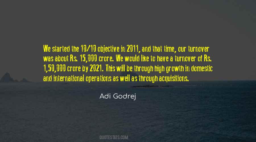 Adi Godrej Quotes #912152