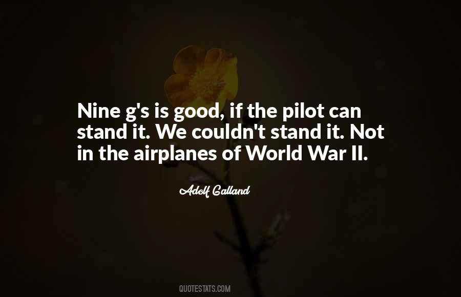 Adolf Galland Quotes #139621