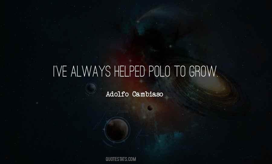 Adolfo Cambiaso Quotes #1485177