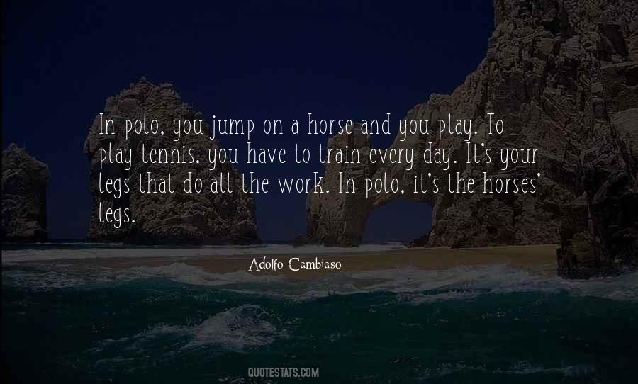 Adolfo Cambiaso Quotes #586491