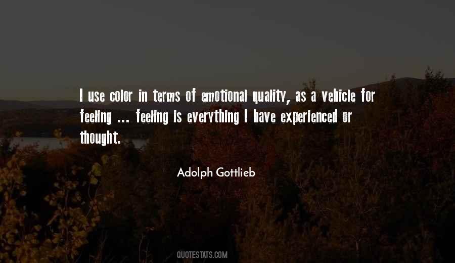 Adolph Gottlieb Quotes #1837601