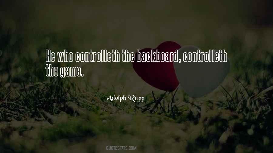 Adolph Rupp Quotes #864583