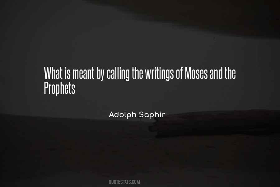 Adolph Saphir Quotes #382351