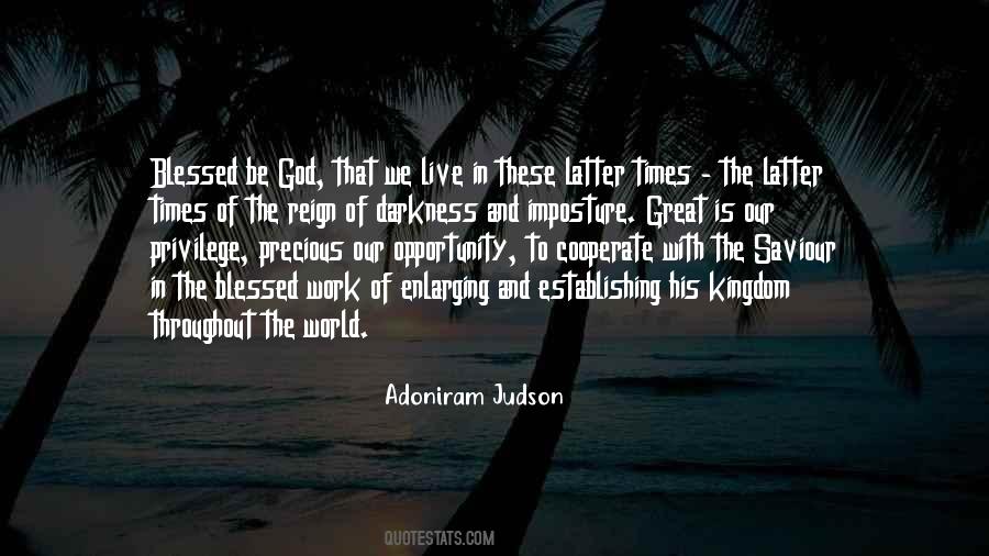 Adoniram Judson Quotes #714401