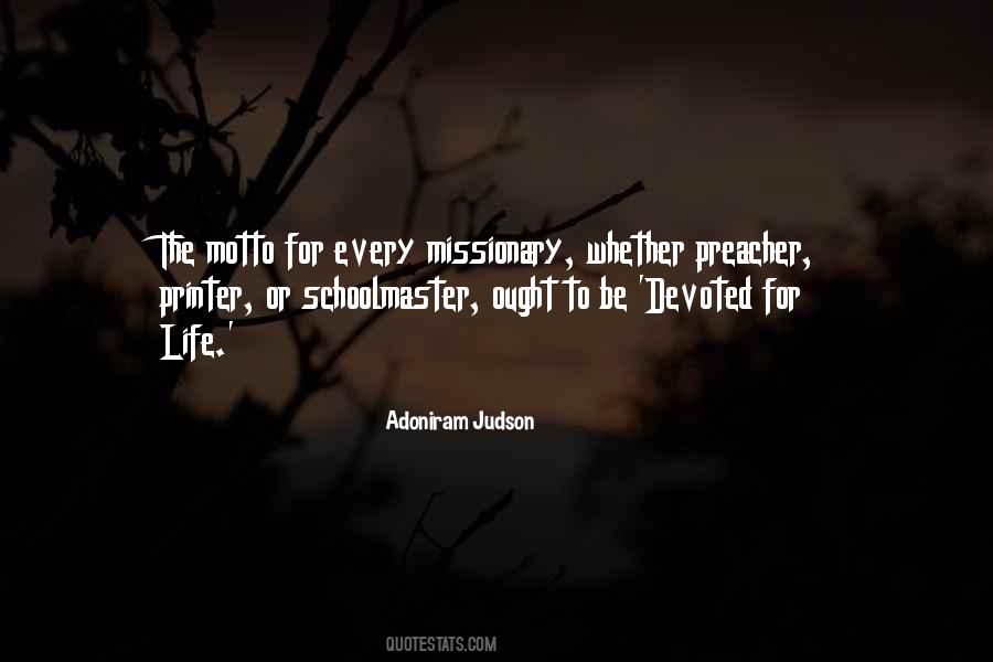 Adoniram Judson Quotes #982927