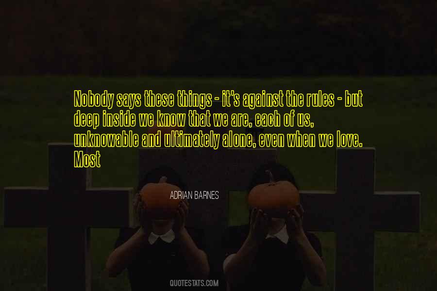 Adrian Barnes Quotes #28907