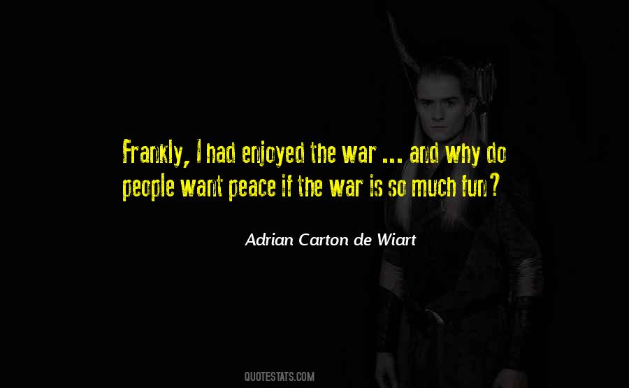 Adrian Carton De Wiart Quotes #1814812 Adrian Carton De Wiart Quotes #1814812