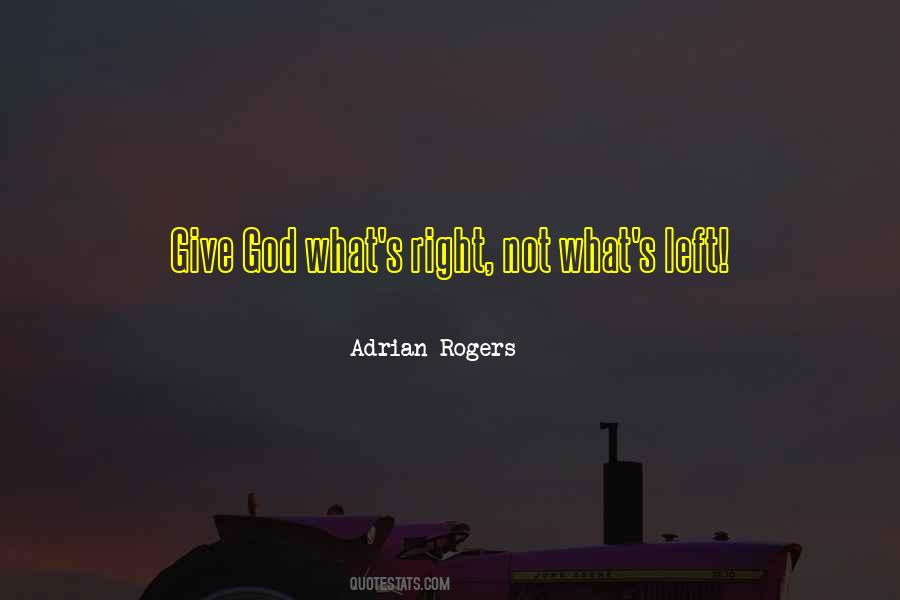 Adrian Rogers Quotes #660417