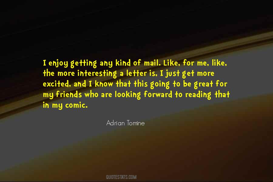 Adrian Tomine Quotes #1204983