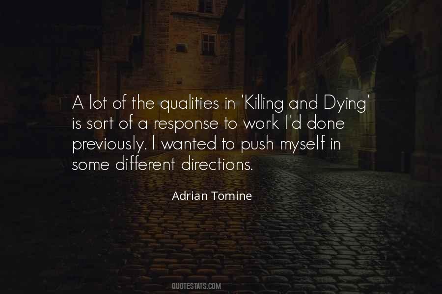 Adrian Tomine Quotes #1635440